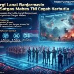 Sinergi Lanal Banjarmasin dan Satgas Mabes TNI Cegah Karhutla